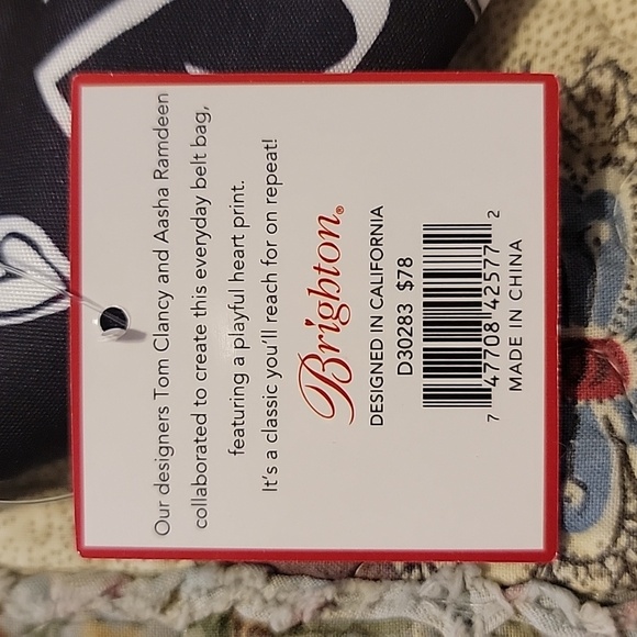 Brighton Bags Brighton Endless Love Belt Bag NWT Fanny pack new - Picture 4 of 6